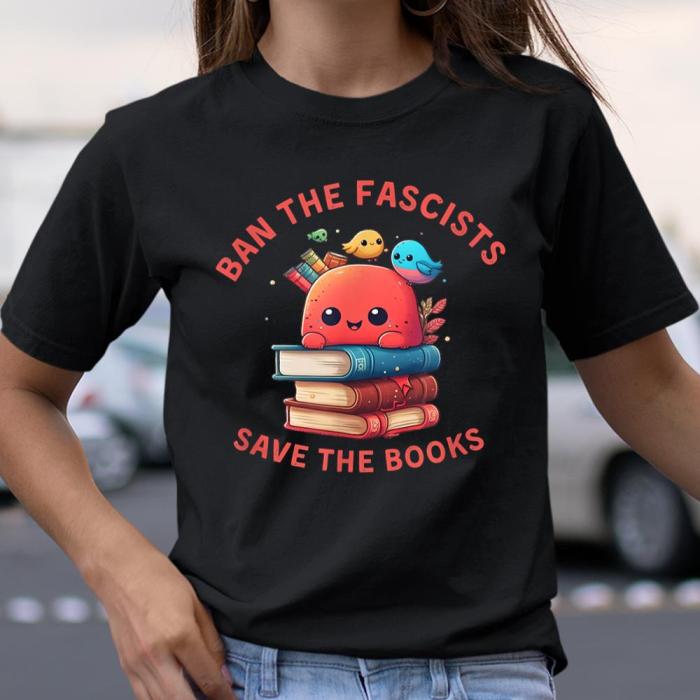 Ban the fascists save the books svg