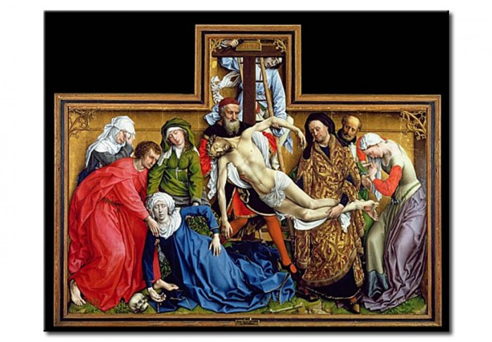 Look at this painting by rogier van der weyden