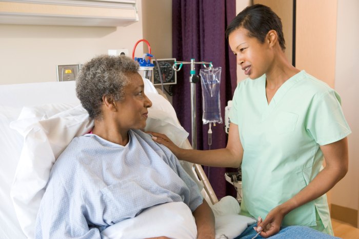 A nurse is assessing a client who has macular degeneration