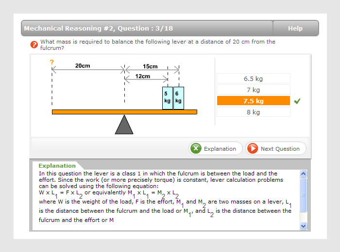 Refinery operator trainee basic skills test